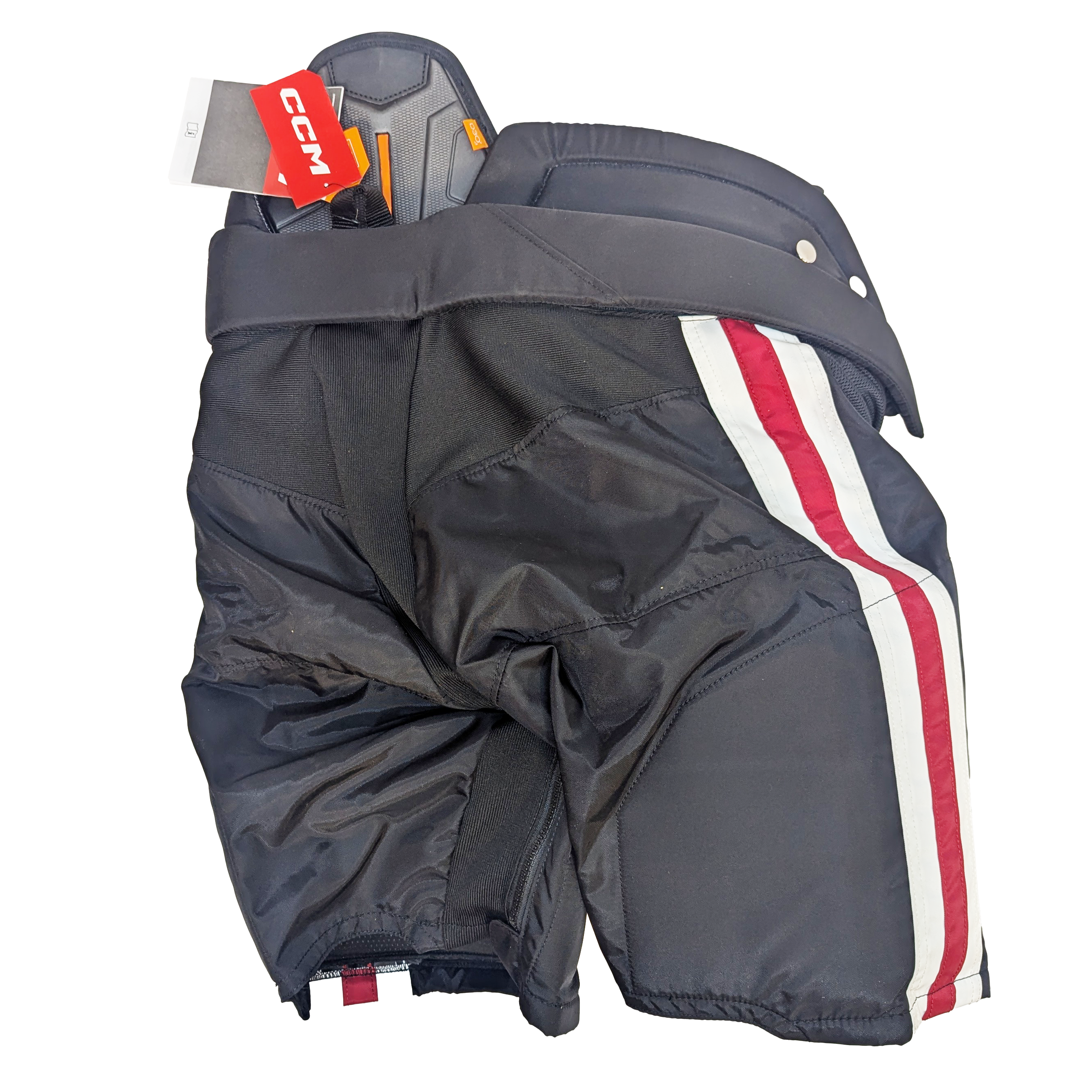 CCM HPTK - Pro Stock Hockey Pant (Black/White/Red)